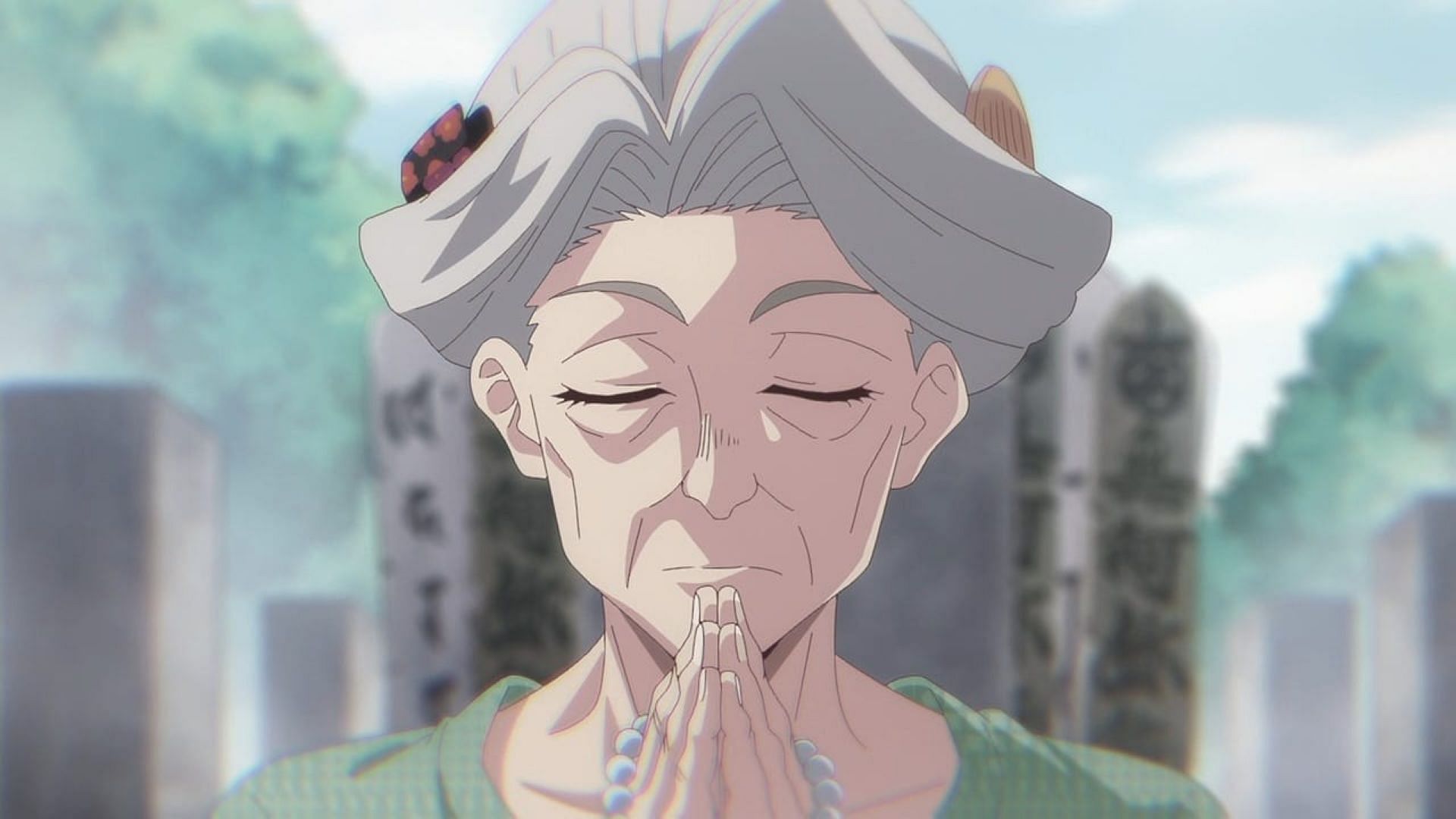 Grandma Nagomi, as seen in the episode (Image via TMS Entertainment)